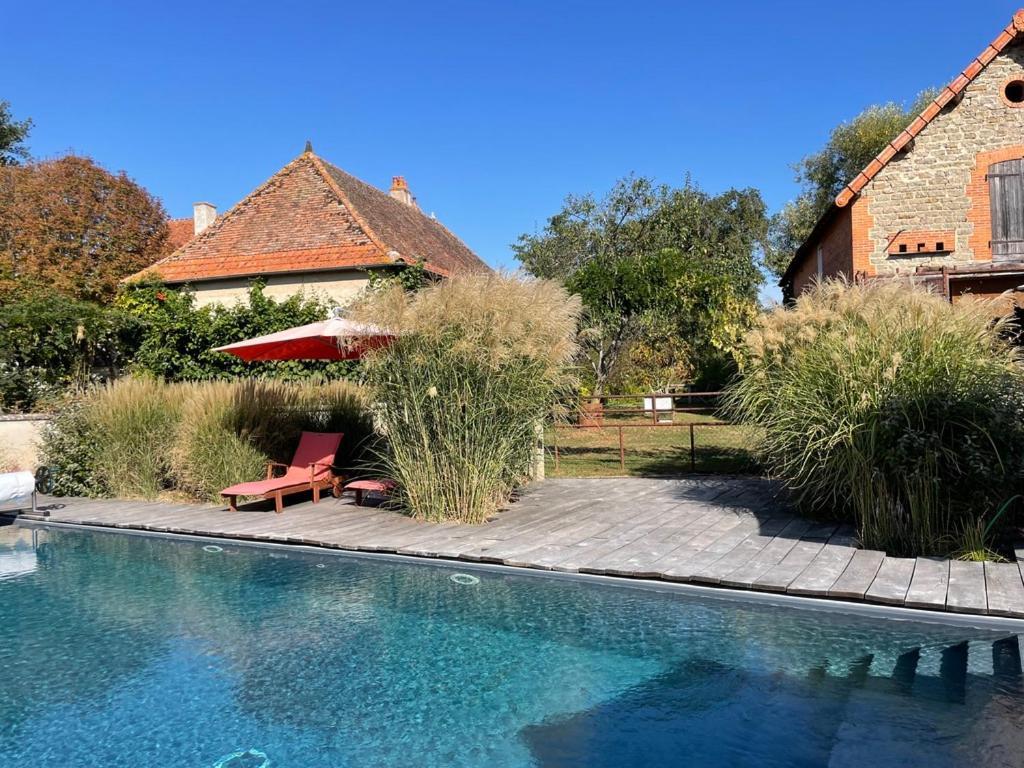 Les Jardins Des Soussilanges Bed & Breakfast Céron Eksteriør bilde